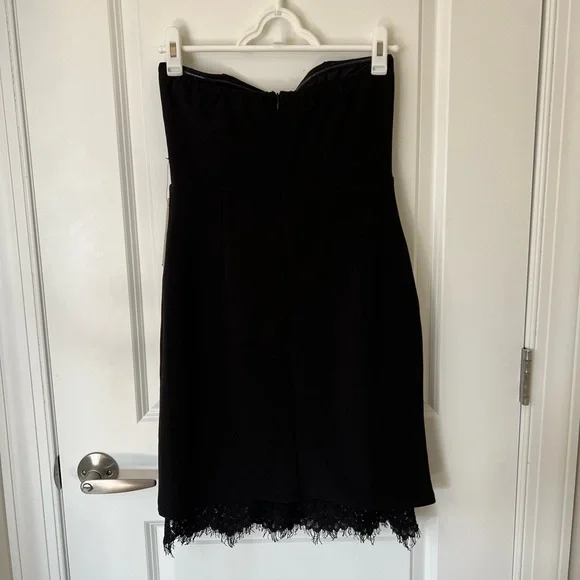 Lulu’s Black Strapless Mini Dress - Picture 8 of 9